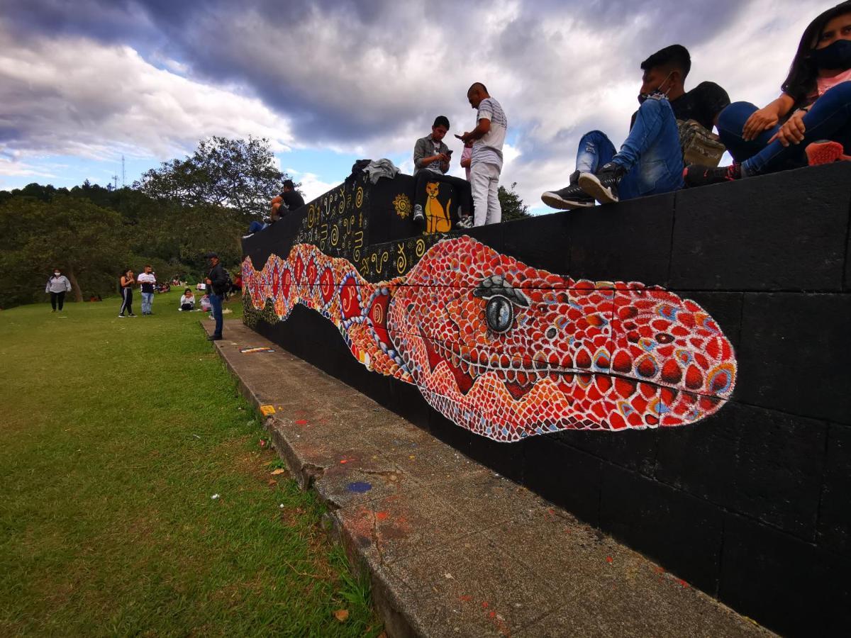 Lienzo Hostel And Mural Art Museum Popayan Exterior foto